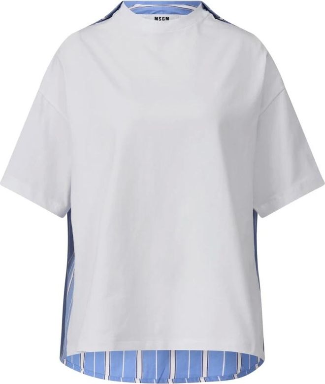 Msgm, Donna, Top, Bianco, M, new