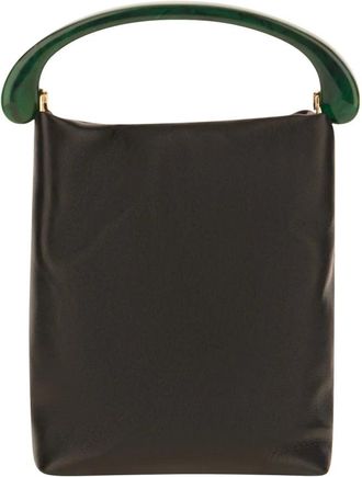 Dries Van Noten Bolso de cubo con asa r&iacute;gida - Bags - Mujer - Negro - ONE SIZE