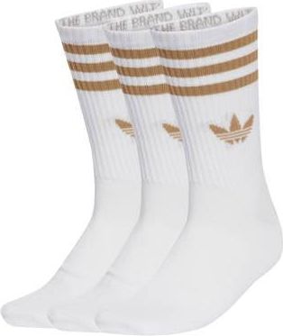 adidas Originals sokken - set van 3 wit/bruin