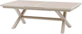 Hesperide Hesperide - Mesa De Jard&iacute;n Axiome Extensible De Aluminio De 10 Plazas En Lino Y Arcilla - Hesp&eacute;ride