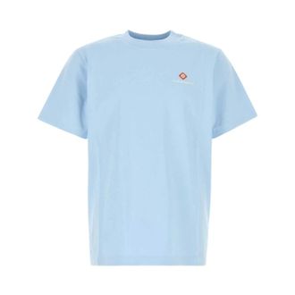 Casablanca Camiseta de algod&oacute;n - Tops - Hombre - Azul - XL