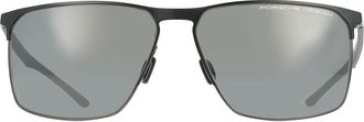 Porsche Design P8964 E388 Mens Sunglasses Blue Size 61