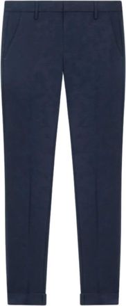 Dondup Chinos, male, Blue, W32, Gaubert Slim Trousers