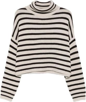 Lisa Yang Sweater Lisa Yang - Dames - Cashmere truien - Wit - M - Kasjmier - Truien & Vesten
