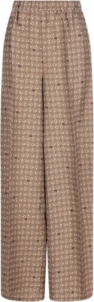 Max Mara Elasticated Patterned Trousers