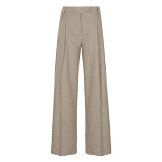 D.exterior Pantaloni a gamba larga - - Trousers - Donna - Beige - S