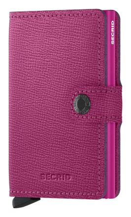 Secrid Miniwallet Crisple in Fuchsia at Nordstrom