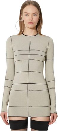 VETEMENTS Mannequin Gebreide Top - Dames - Longsleeves - Beige - M - Polyester - Tops