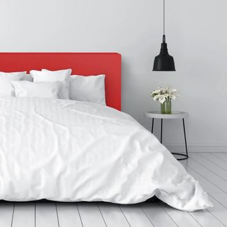 Happers Cabecero De Cama Rojo Tapizado 159x49x8 (cama 150) Rojo