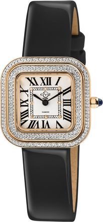 Gevril Group Bellagio Quartz White Dial Ladies Watch 12131