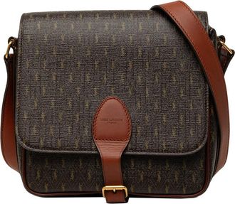 Saint Laurent Pre-owned Saint Laurent Medium Coated Canvas Le Monogramme Buckle Crossbody Ladies 2TEALDUONAVWAG25