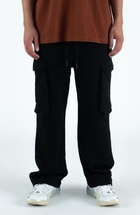 Students Highlands Cargo Sweatpants in Black at Nordstrom, Size Xx-Large