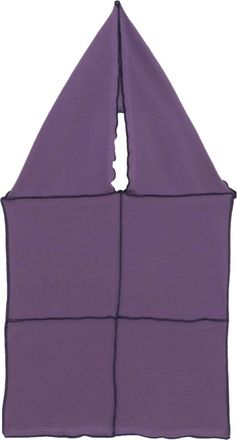 BASERANGE Top Cinder con scollo allamericana - Viola