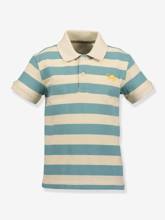 Blue Seven Poloshirt mit Mini-Dino Jungen BLUE SEVEN wollwei&szlig;