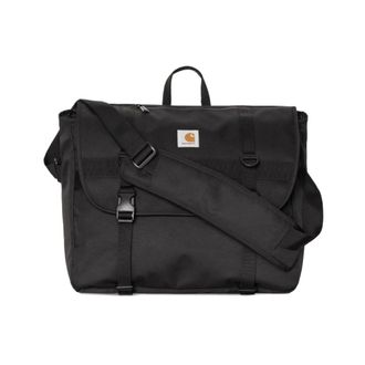 Carhartt Work in Progress Carhartt Wip, Messenger Bags, male, Black, Size: ONE SIZE Black Crossbody Messenger Bag