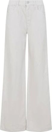 Brunello Cucinelli Mujer, Vaqueros, Blanco, Talla: L