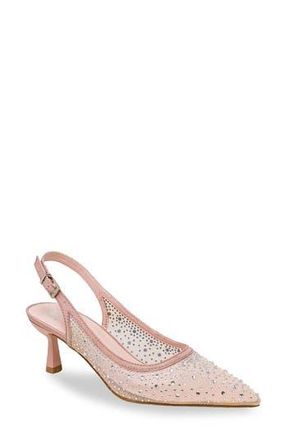 Chase + Chloe by Intouch Footwear Pointed Toe Slingback Pump in Pink at Nordstrom Rack, Size 5.5