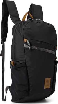 Topo Designs Peakview Packable Backpack Handbags Black/Neutral, Nylon