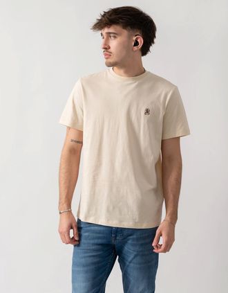 Parajumpers Mens Parajumpers Patch Mens T-Shirt - Bone 266 - Tan - Size: 40