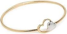 Kate Spade New York Metal Hinge Bangle Womens Bracelet Gold Silver, Brass
