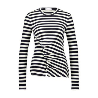 Paco Rabanne Striped Crew-Neck Jumper