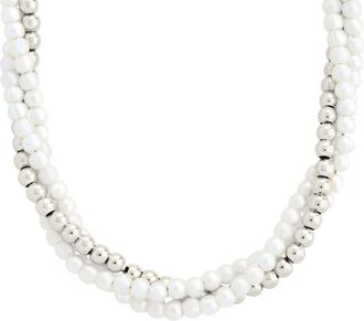 Sterling Forever Silver Patti Twisted Necklace