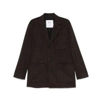 Hevò Jassen, Heren, Bruin, S, Stijlvolle Winterjas