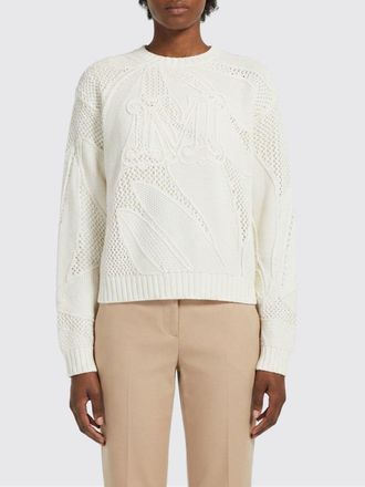 Max Mara Maglia di cotone monogram