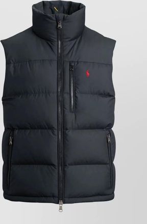 Polo Ralph Lauren Ralph Lauren - puffer gilet high collar quilted zip pockets