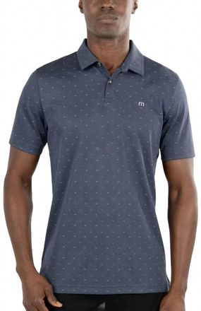 Travis Mathew Desert Park Golf Polo In Blue Nights