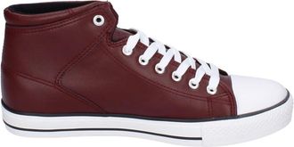 Kazar Heren Sneakers van Synthetisch Leer - Heren - Sneakers - Rood - 42 EU - Leer - Schoenen