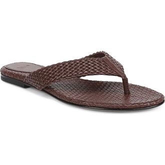 Vince Lotus Flip Flop in Molton Brown at Nordstrom, Size 6.5