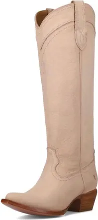 Frye Womens Sacha At The Knee Boots In Stone