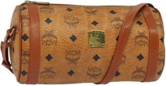 MCM Pre-owned borse di pelle a tracolla - - Pre-owned - Donna - Marrone - ONE SIZE