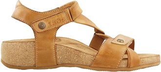 Taos Womens Universe Backstrap Sandals In Camel