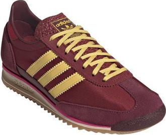 adidas SL 72 Sneaker in Noble Maroon/Maroon/Yellow at Nordstrom, Size 10.5