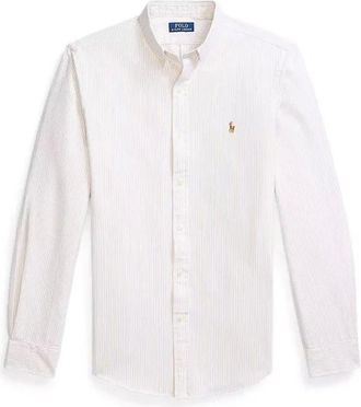 Polo Ralph Lauren Hombre, Camisas, Beige, Talla: M
