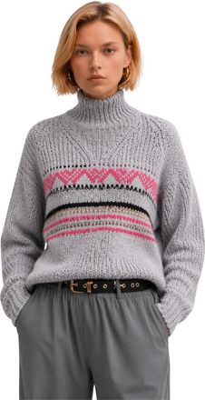 Kocca Dames, Truien, Grijs, Maat: XL Wol