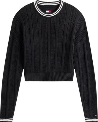 Tommy Jeans Donna, Maglie, Nero, XS, new