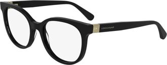 Longchamp Zwarte Brillen voor Lo 2756 - unisex - Brillen - Zwart - 52 MM - Accessoires