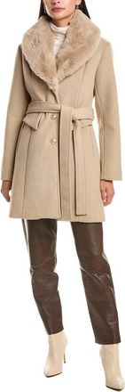 La Fiorentina Soft Faux Fur Coat