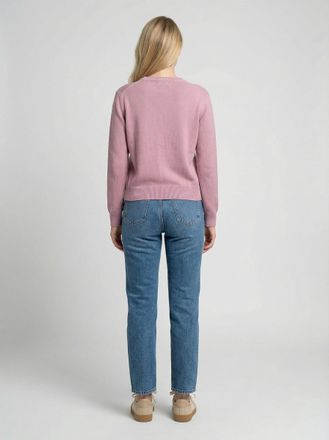 Dolce & Gabbana Botanical Intarsia Sweater - Pink
