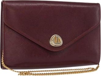 Dior Pre-owned Clutches, female, Red, Size: ONE SIZE Pre-owned Vintage Shoulder Bag