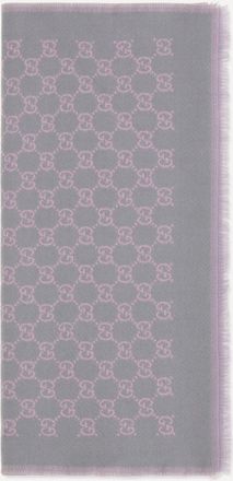 Gucci Miss Stenny GG Monogram wool Scarf Female UNI