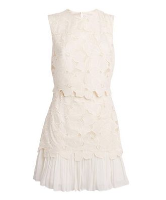 Sandro Guipure Lace Mini Dress Size S