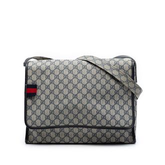 Gucci Pre-owned Gucci GG Supreme Web Messenger Bag Unisex 9UIX7BY5XSJZJIRQ