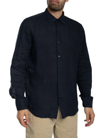 HUGO BOSS Elegant Regular Overhemd, Blauw