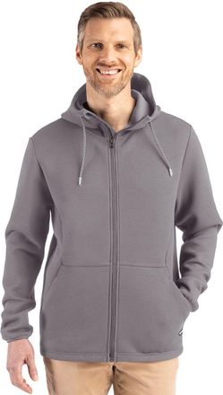 Cutter & Buck Roam Epic Comfort Recycled Mens Full Zip Hooded Jacket