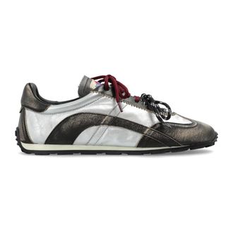 Dsquared2 Schoenen, Heren, Grijs, 44 EU, Leer, Dc-642 Sneakers