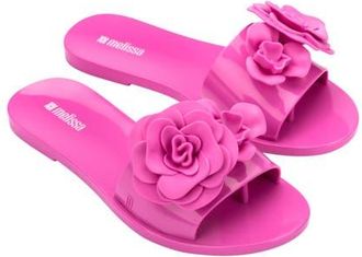 Melissa Babe Petals Slide Sandal in Lilac at Nordstrom, Size 10